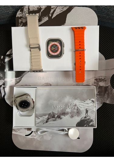 Watch 8 Ultra Gs Ultra 8 49mm Uyumlu Kasa Vidalı 2.05 Tam Ekran