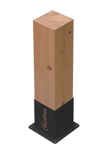 14 X 14 Uniflex Pergola Yer Ve Duvar Montaj Braketi