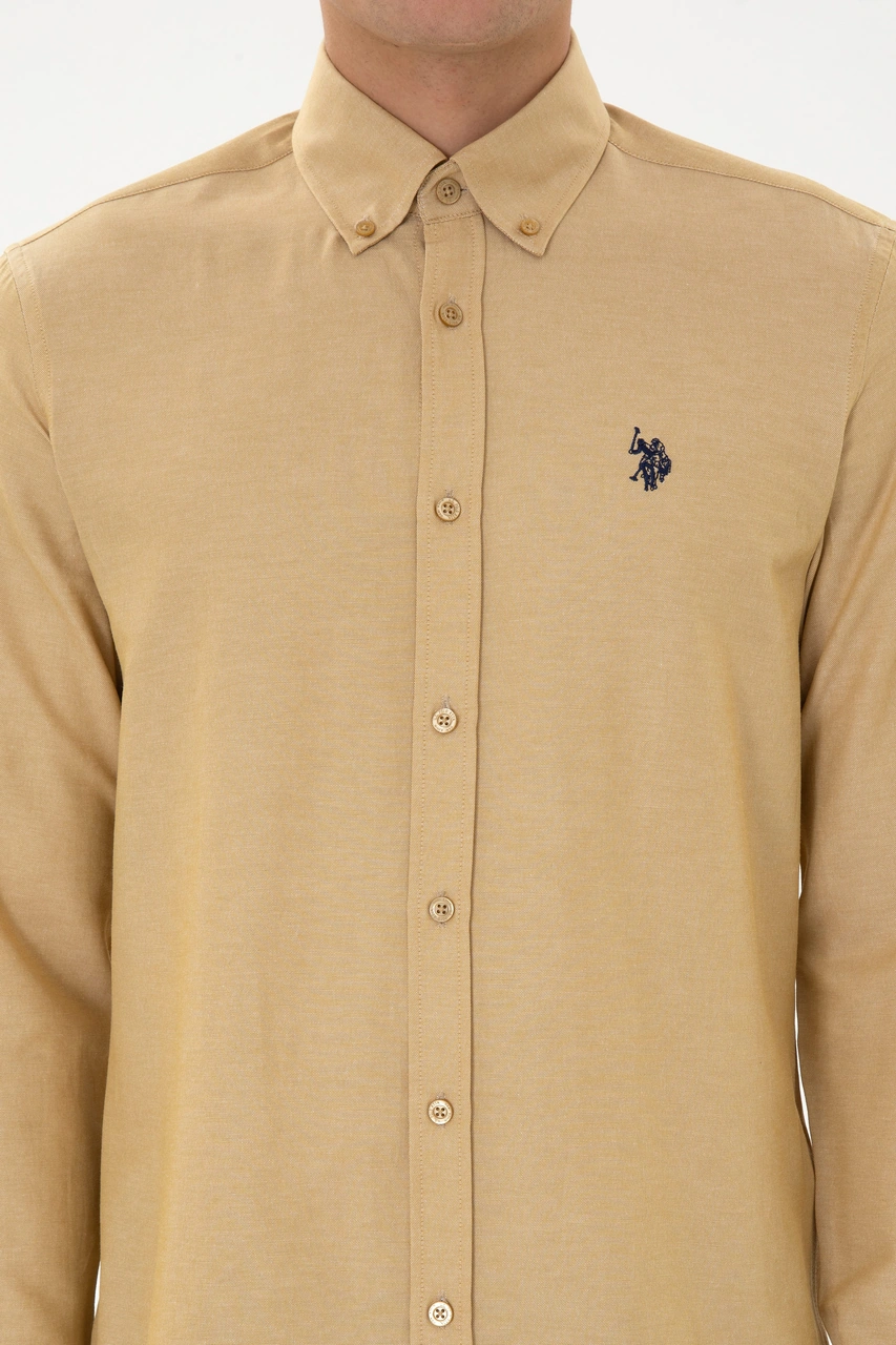 U.s. Polo Assn. Erkek Petrol Gömlek Basic 50316723-vr151 Oıl