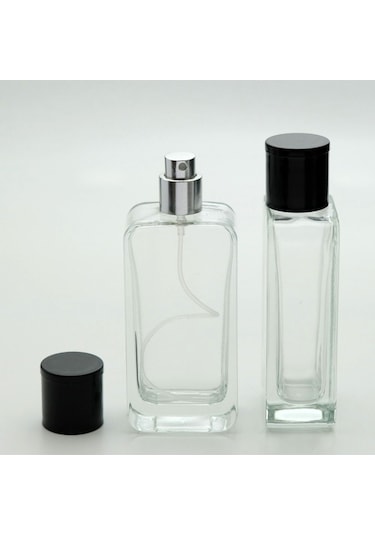 Parfüm Ve Kolonya Şişesi 50 Ml 10 Adet Iphone Beyaz Kapak Cam Şişe