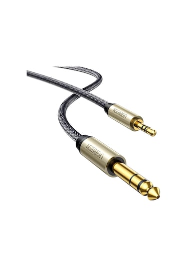 Ugreen 3.5 A 6.5 Çevirici Amplifikatör Cd Çalar Hoparlör Gold 1 Metre