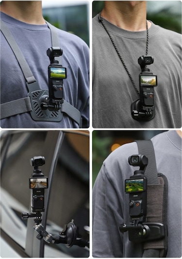 Createtech Katlanabilir Pocket 3 Adaptör, Hızlı Çıkış Genişletme