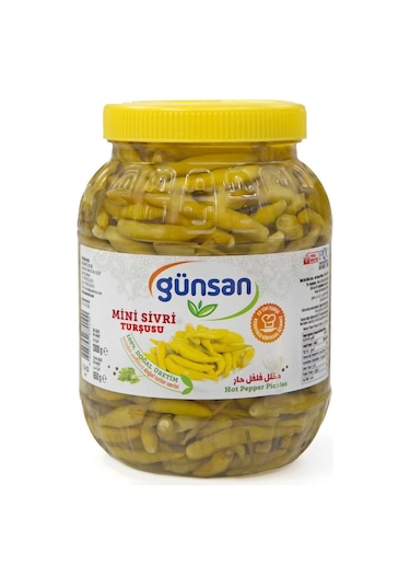 Günsan Mini Sivri Turşu 1300 G