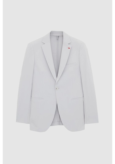 Twn Slim Fit Gri Düz Takim Elbise 4ec05e301545m 301