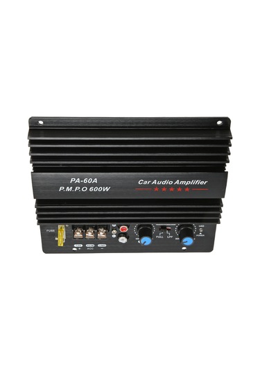 Tenfowee 12v 600w Otomobil Güçlendirici Kartı, Alüminyum Gövde, Yüksek Performanslı Ses, Kolay Kurulum, Tüm Araçlar İçin