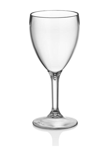 320 Ml Kırılmaz Polikarbon Plastik Şarap Bardağı Şarap Kadehi Şeffaf