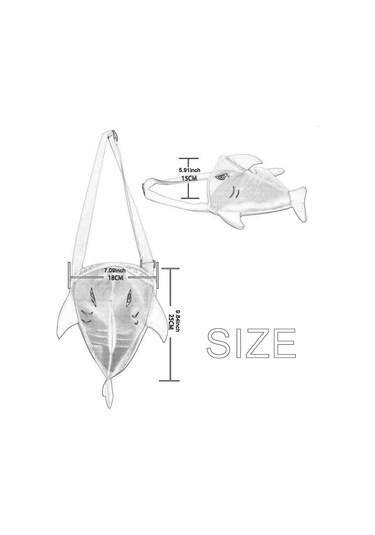 Suntek Yaz Çocukları Mesh Plaj Kabuk Torbası 25x18x15cm Çok Siyah