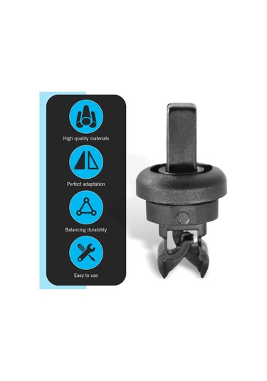 Siyah 2 Adet Araba Bagaj Rafı Montaj Klipsi Küçük Plastik Kanca Bagaj Rafı İçin Oem Parça Numarası 79916-jd00a'nın Yerini Alır