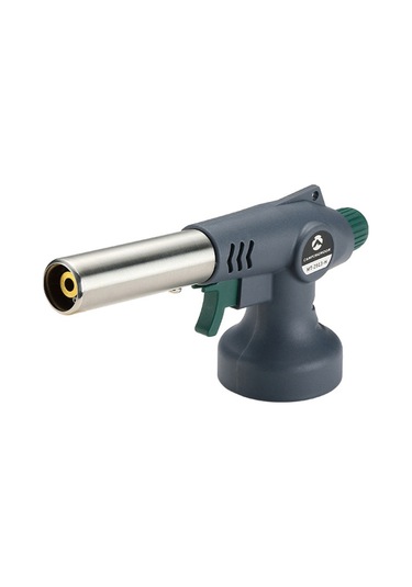 Vkemall Kamp Karbon Ateşleyici Açık Hava Barbekü Pişirme Ters Ateşleyici Taşınabilir Kart Tipi Alev Makinesi Mt-2913-h Taşınabilir Püskürtme Tabancası Gri Gri