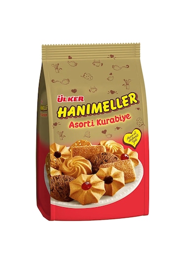 Ülker Hanımeller Karışık Tatlı Kurabiye 5 x 150 G