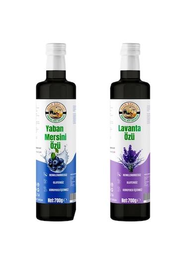 Lavanta Özü 700 Gr , Yaban Mersini Özü 700 Gr Diğer