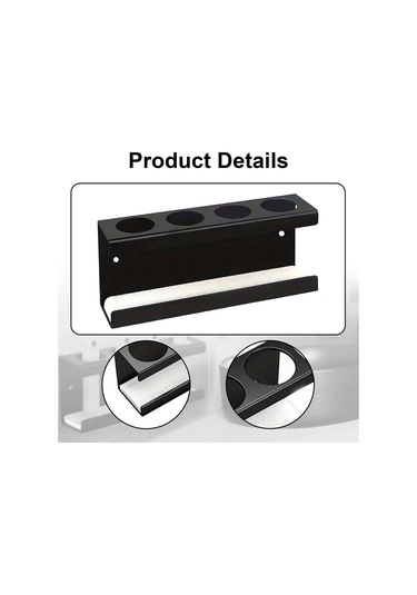 Suntek Elektrikli Diş Fırçası Tutucu Düzenleyici Banyo Duş Siyah