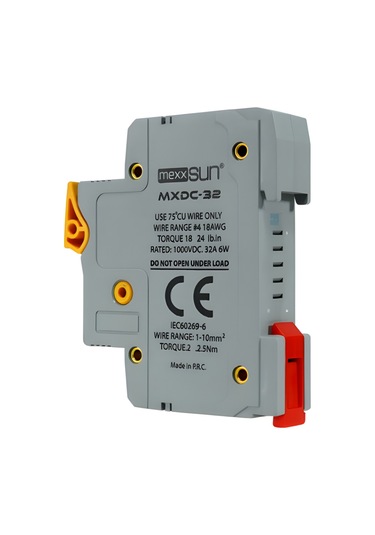 Mexxsun 16 Ah 1000 V Dc Sigorta + Sigorta Yuvası