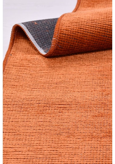 Azra Kiremit Özel Kaymaz Tabanlı Pamuk Dokuma Kilim