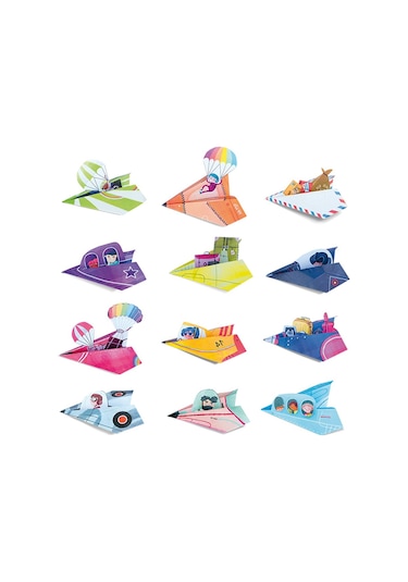 Ludattica Easy Origami - Aeroplanes