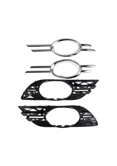 Adet Ön Tampon Sis Farı Krom Izgara Trim Kapağı Sol Sağ