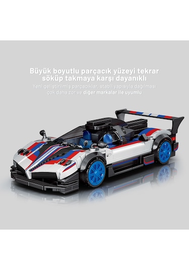 Sembo Block Pagani Zonda R Yapı Bloğu Seti 321 Parça