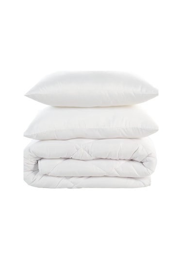 Zeynep Tekstil Çift Kişilik Silikon Yorgan Seti + 2 Yastık