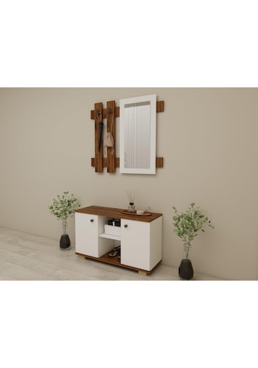 Sarissa Ayakkanbı Dolabı/askılık/antre Dolap-amalfi.-byz Kahverengi