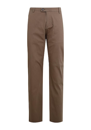 Uki Toprak Comfort Fit Chino Pantolon TOPRAK