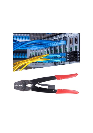 Xindoker Hx-10 Rachet Terminal Pres Ünitesi, El Aleti, 1.25-10mm² Awg10-6 , Yüksek Karbon Çelik + Pvc, Ergonomik Kollu, Dayanıklı Ve Konforlu Tutuş