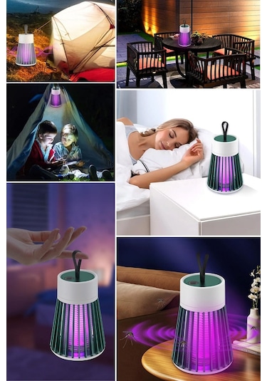 River World Şarjlı Uv Işıklı Sinek Öldürücü Ve Gece Lambası