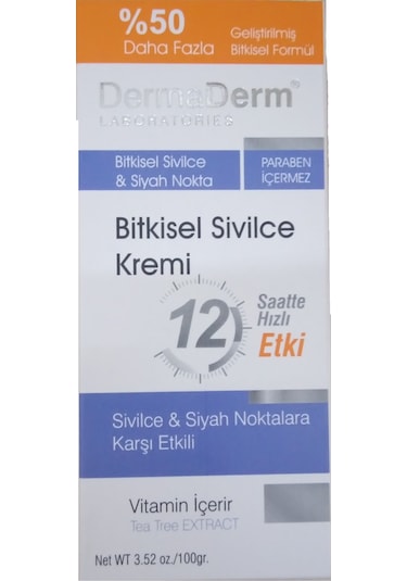 Dermaderm Sivilce Kremi 100 G