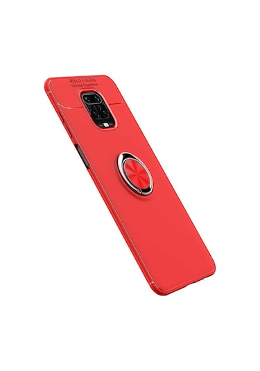 Xiaomi Redmi Note 9S Kilif Yüzüklü Magnetli Ravel Case 433120441