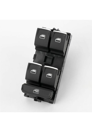 Volkswagen Golf 7 Cam Açma Anahtarı Düğmesi Kromlu 2014-2018