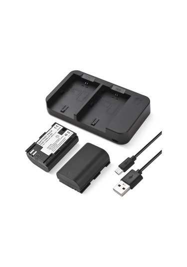 Xindoker Canon R7 R6 R5 İçin 2 Adet 2600mah Lp-e6 Pil + Çift Yuvalı Şarj Cihazı Ve Usb Kablosu