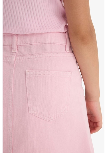 Defacto Kız Çocuk Gabardin Etek E2649a825smpn666 Pembe