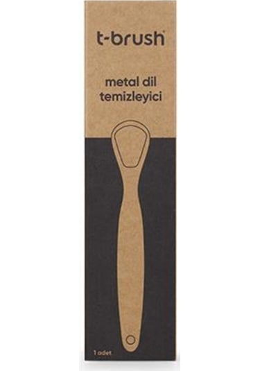 T-Brush Metal Çelik Dil Temizleyicisi