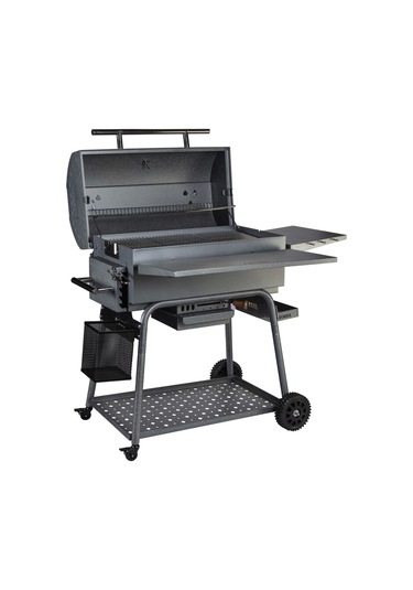 Igrıll Barbekü Elite 740 Mm Kömürlü Mangal Gri