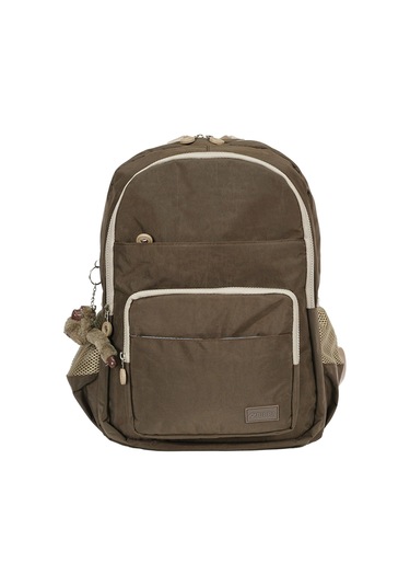 Pippa Koral Krinkıl Kumaş Kız Ve Erkek Çocuk Dört Bölmeli Okul Ve Günlük Sırt Çantası - Cnt8025-01 Çok Renkli