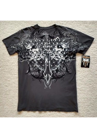 Snapbuy Büyük Grunge Kanatlı Erkek Kısa Kollu Pamuk T Gömlekordu Yeşil Ordu Yeşil