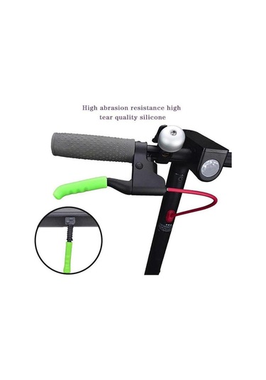 Sarissa Scooter Aksesuar Elektrikli Scooter Fren Kolu Koruyucu Yeşil