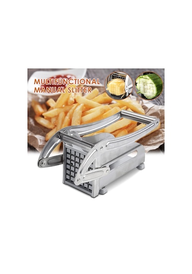 Arion Paslanmaz Çelik Pratik Patates Sebze Meyve Dilimleyici Çelik