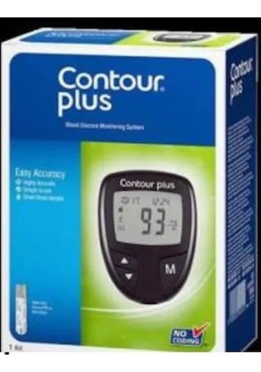 Contour Plus Ölçüm Cihazı ve 50 Adet Stribi