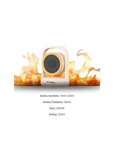 Torima HT-100 Sessiz Mini Isıtıcı