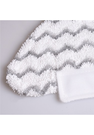 Geeroyoo Shark Lift-away Pro & Genius Steam İçin 6'lı Mikrofiber Üçgen Ve H Şekilli Yıkanabilir Paspas Takımı Beyaz