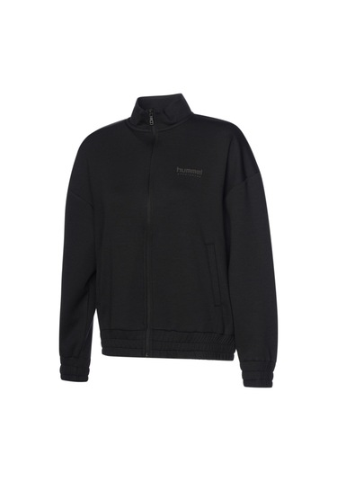Hummel Sabrına Zıp Jacket Kadın Fermuarlı Ceket Siyah Siyah