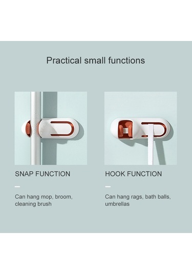 Sones Banyo Tuvalet Paspas Klipsi Duvara Monte Raf Süpürge Paspas Kancası Pembe