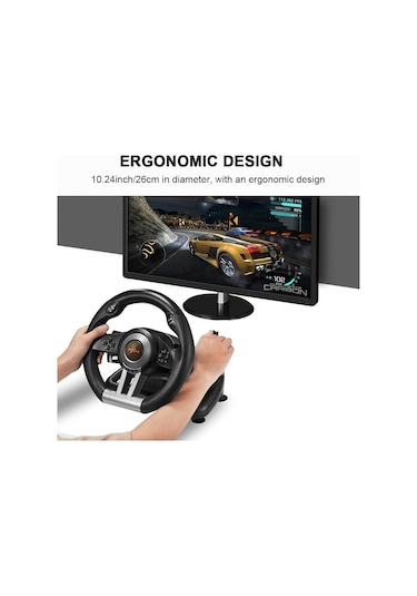 Pxn V3 Pro Ps3/ps4/pc/xbox One/xboxseries/nintendo Uyumlu Direksiyon Seti Siyah