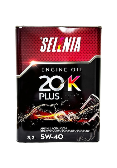 Petronas Selenia Wr 5W-40 Sentetik Motor Yağı 3.2 L