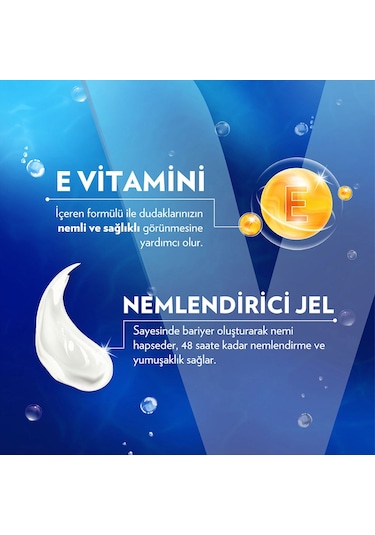 Vaseline Lip Therapy Dudak Bakım Kremi Original 4.8 Gr X2