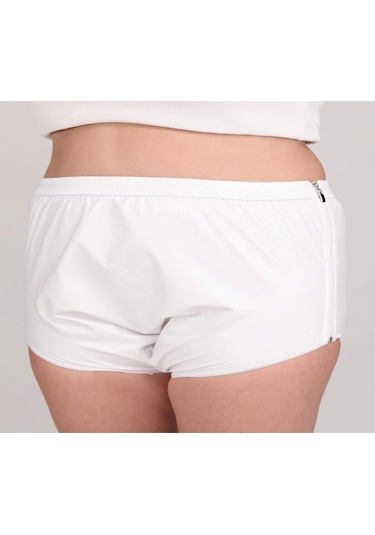 Ozclife Yeni Nesil Yıkanabilir Fermuarlı Emici Slip Külot L