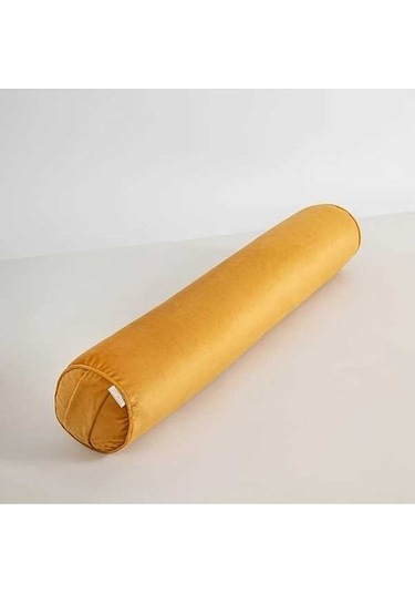 Trendooze Yıkanabilir Silindir Yastık Beyaz 100x20cm Sunlight022 Yatak Dekorasyonu Beyaz