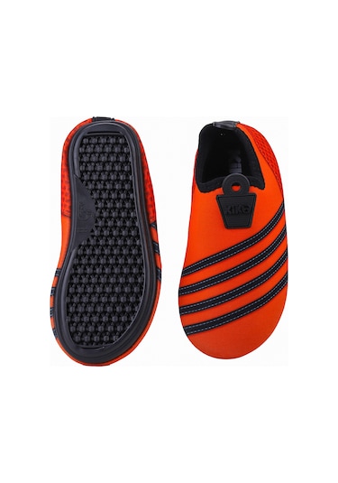 Kiko Kids Enigma Havuz Plaj Erkek Çocuk Deniz Ayakkabısı 7501 Turuncu - Siyah Turuncu - Siyah