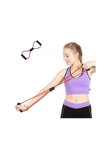 Pilates, Egzersiz Direnç Lastiği Renk Seçenekli Siyah