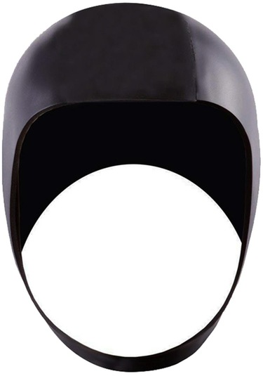 Suntek Neopren Yüzmek Yetişkin Yüzme Şapka Sörf Tüplü S Siyah